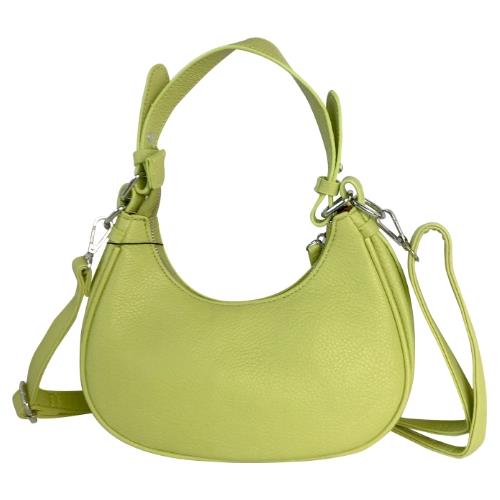 Turn-Lock Handle Ladies Shoulder Bag Faux Leather Tote Crossbody Purse Handbag - Picture 16 of 25