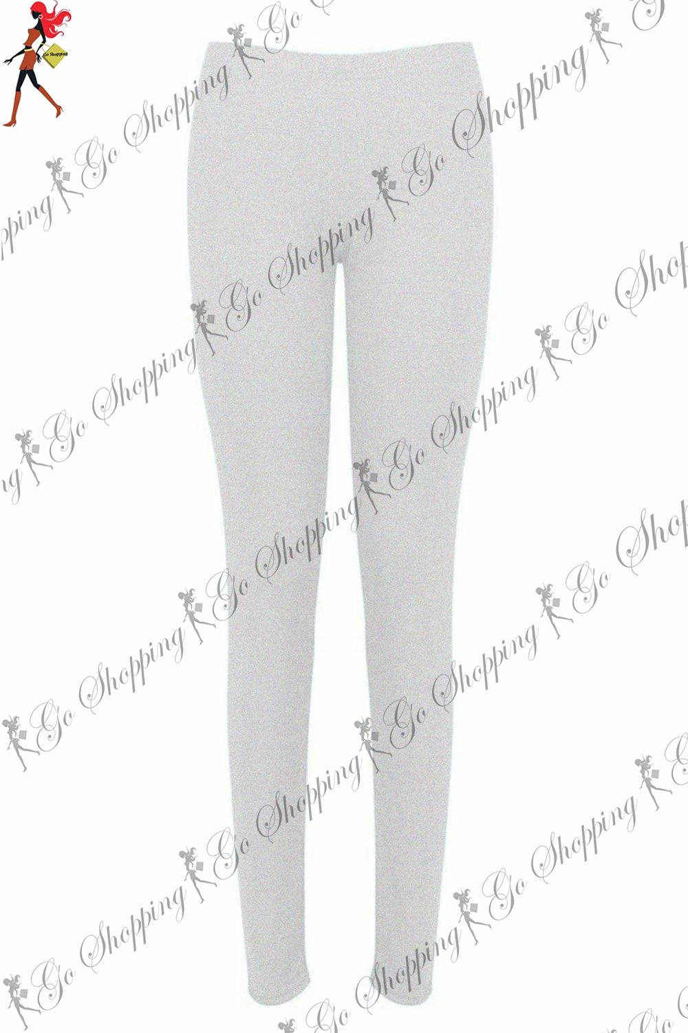 Womens Ladies Plain Basic Full Ankle Length Stretch Jeggings Leggings Trousers - Picture 182 of 196