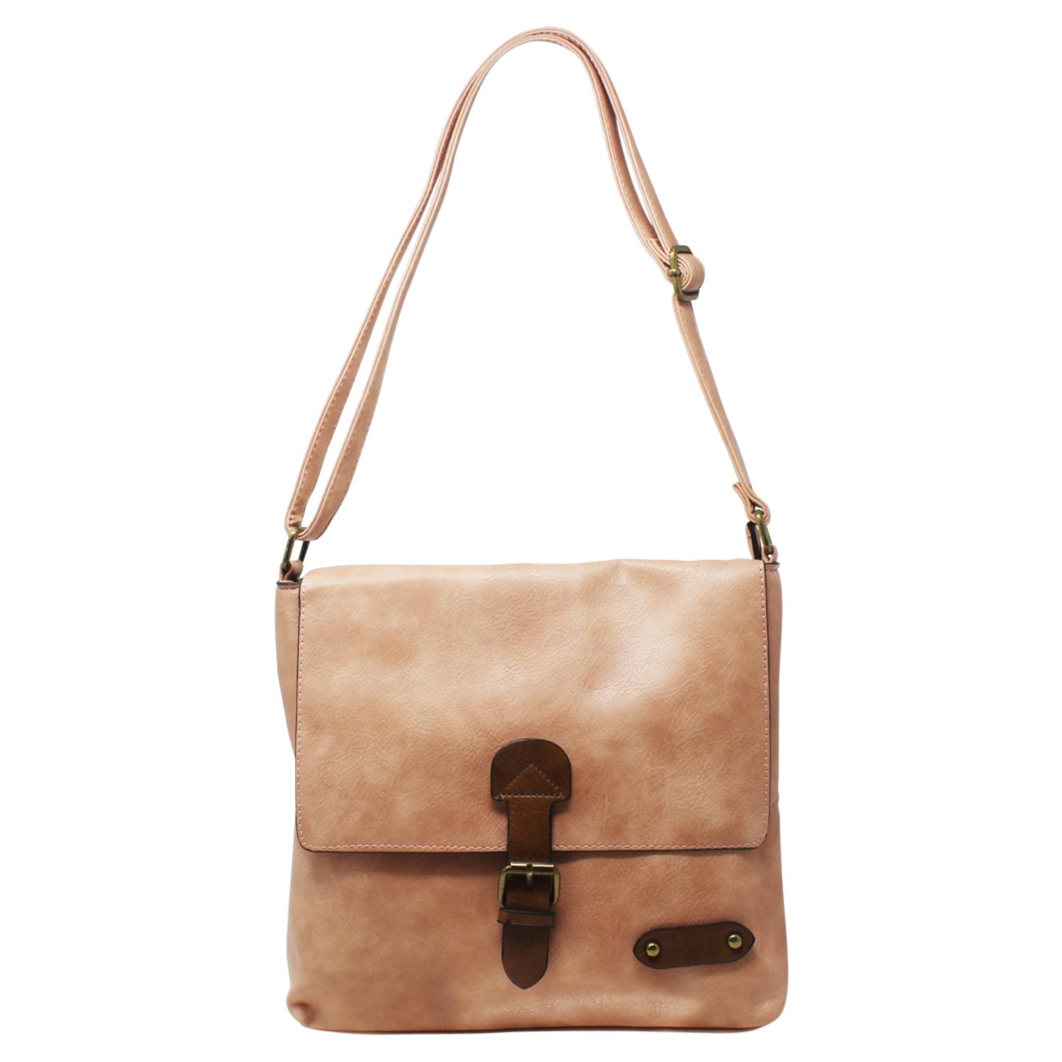 Unisex Adjustable Strap Crossbody Shoulder Bag Spacious Design Casual Handbag - Picture 45 of 56