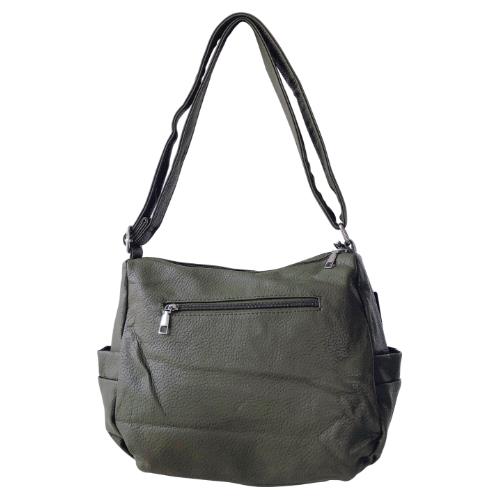 Womens Crossbody Handbag Ladies Quilted Shoulder Bag Multiple Zips Lightweight - Picture 10 of 28