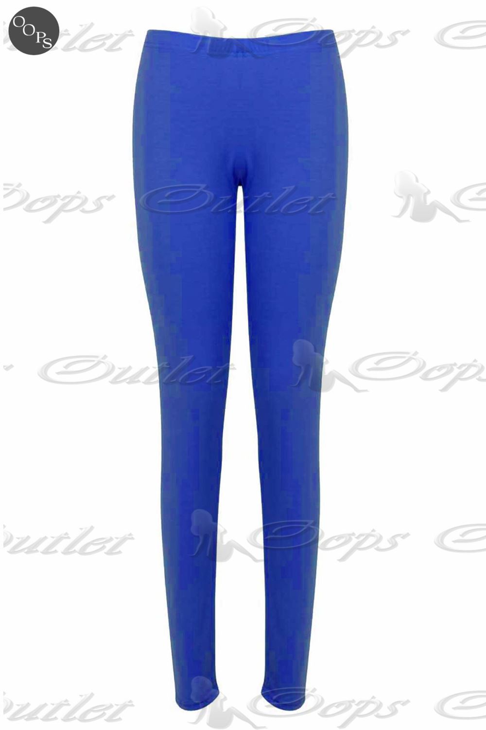 Womens Ladies Plain Basic Full Ankle Length Stretch Jeggings Leggings Trousers - Picture 40 of 196