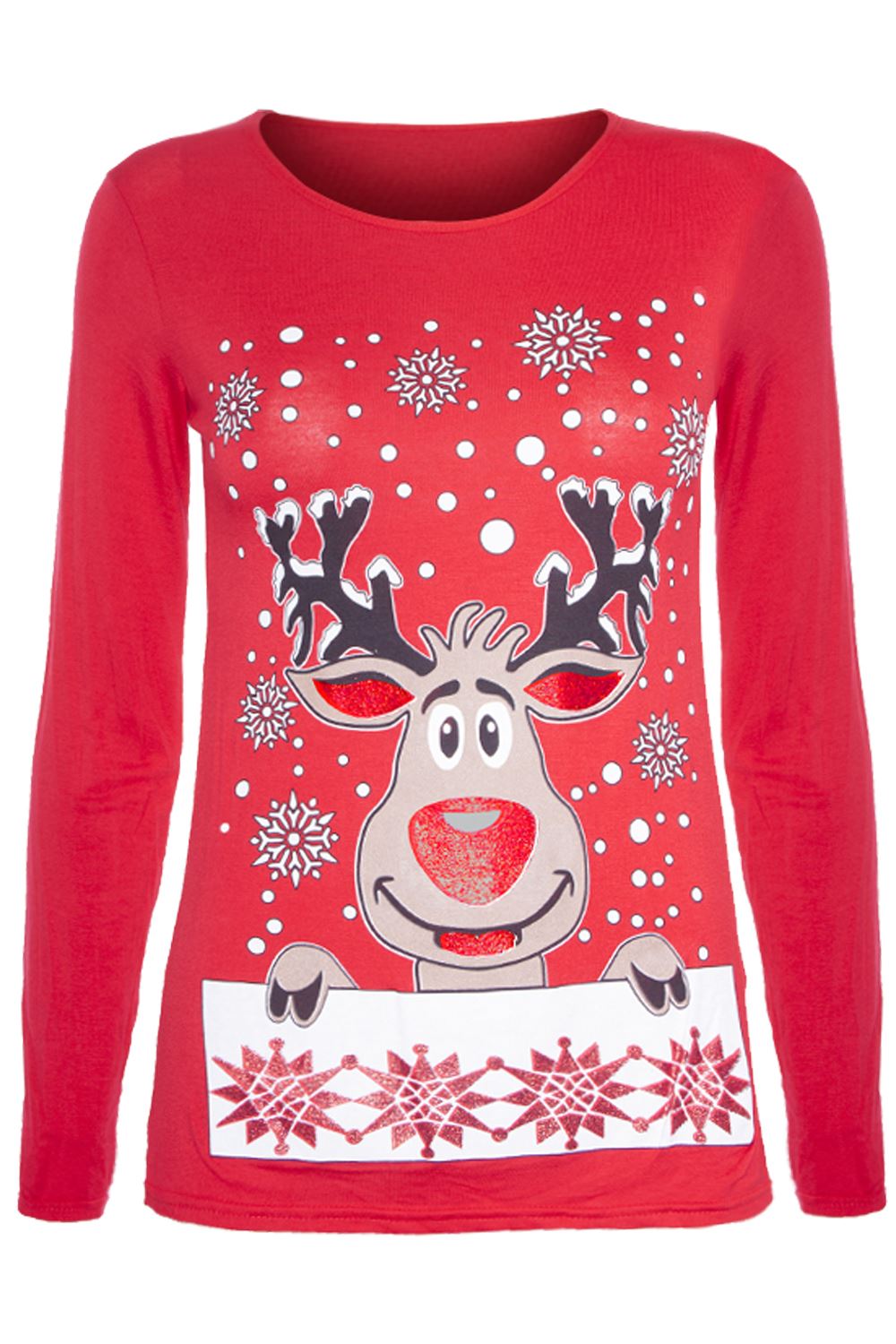 Kids Boys Girls Novelty Christmas Print Snowflake Tree Olaf Xmas Tee T