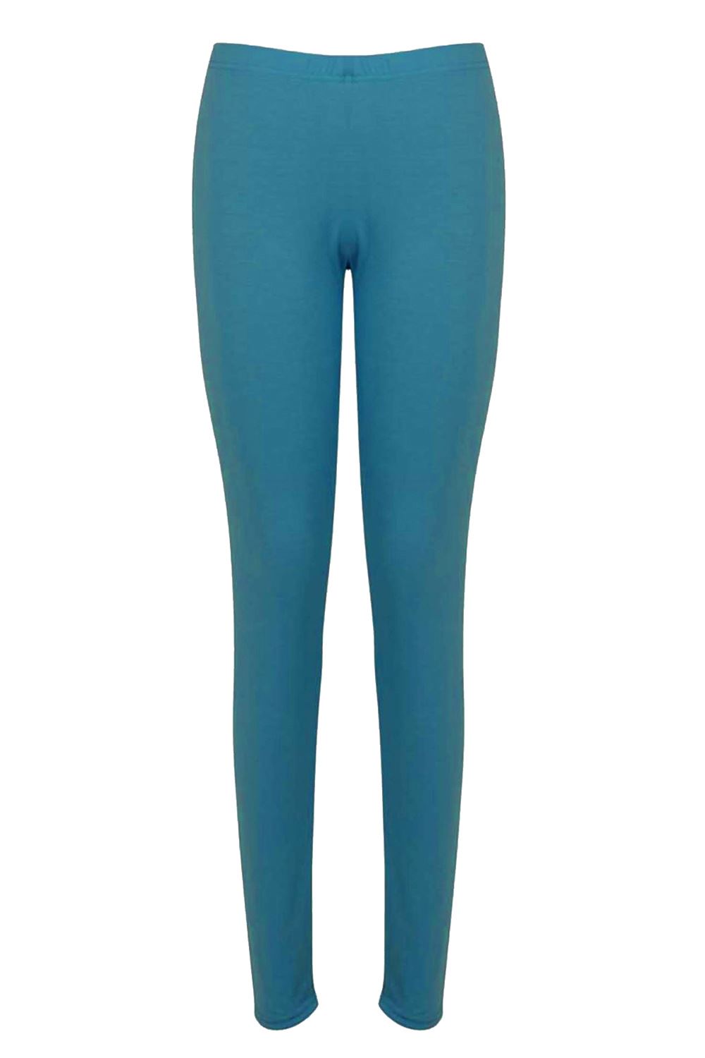 Womens Ladies Plain Basic Full Ankle Length Stretch Jeggings Leggings Trousers - Picture 71 of 196