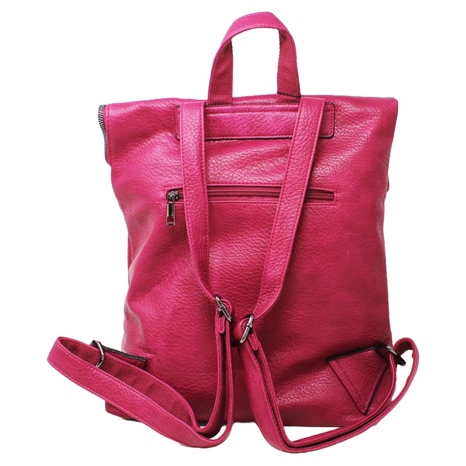 Secure Fold Over Anti Theft Backpack Unisex Rucksack Ideal for Work and Leisure - Picture 15 of 31