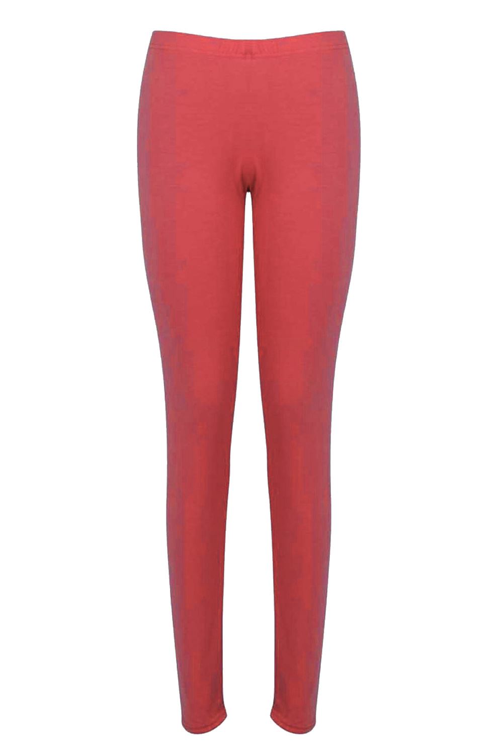 Womens Ladies Plain Basic Full Ankle Length Stretch Jeggings Leggings Trousers - Picture 61 of 196