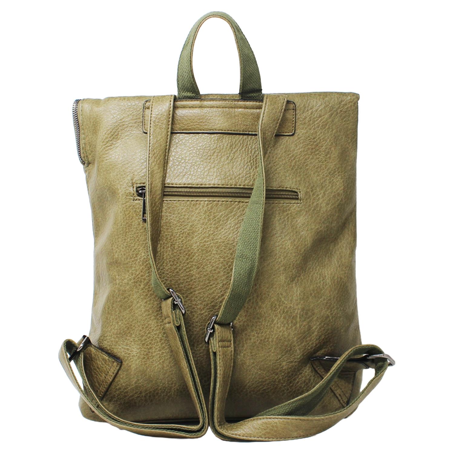 Secure Fold Over Anti Theft Backpack Unisex Rucksack Ideal for Work and Leisure - Picture 9 of 31