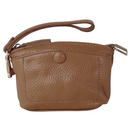 Stylish Wristlet Bag Ladies Small Handbag Faux Leather Womens Purse Zip Pocket - Picture 31 of 40