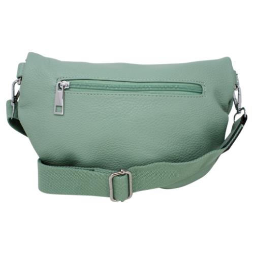 Everyday Travel PU Leather Bum Bag with Zip Pockets, Womens Waist Belt Handbag - Picture 7 of 11