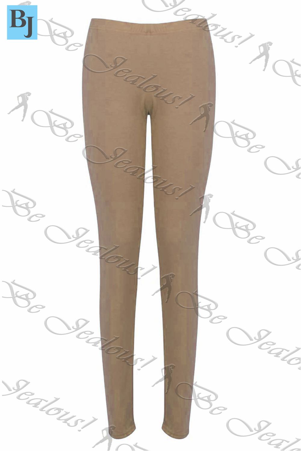 Womens Ladies Plain Basic Full Ankle Length Stretch Jeggings Leggings Trousers - Picture 139 of 196