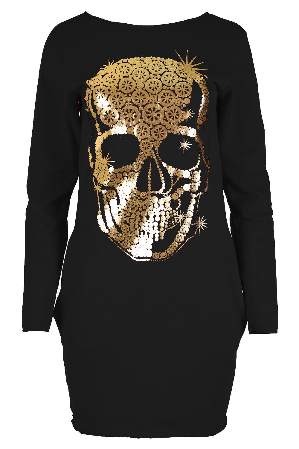 skull tunic dress