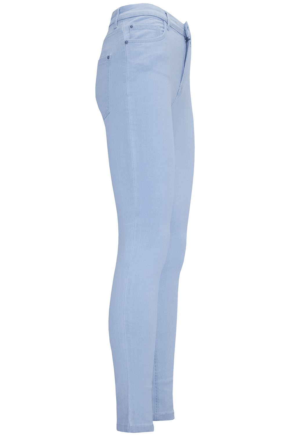 Damen Frauen Skinny Fit Reißverschluss Leggings Stretch Hose Denim Jeans Jeggings - Bild 27 von 43