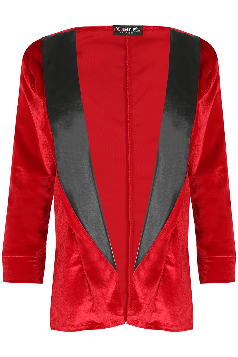 Vintage Notched Collar Double Breasted Velour Blazer Woman