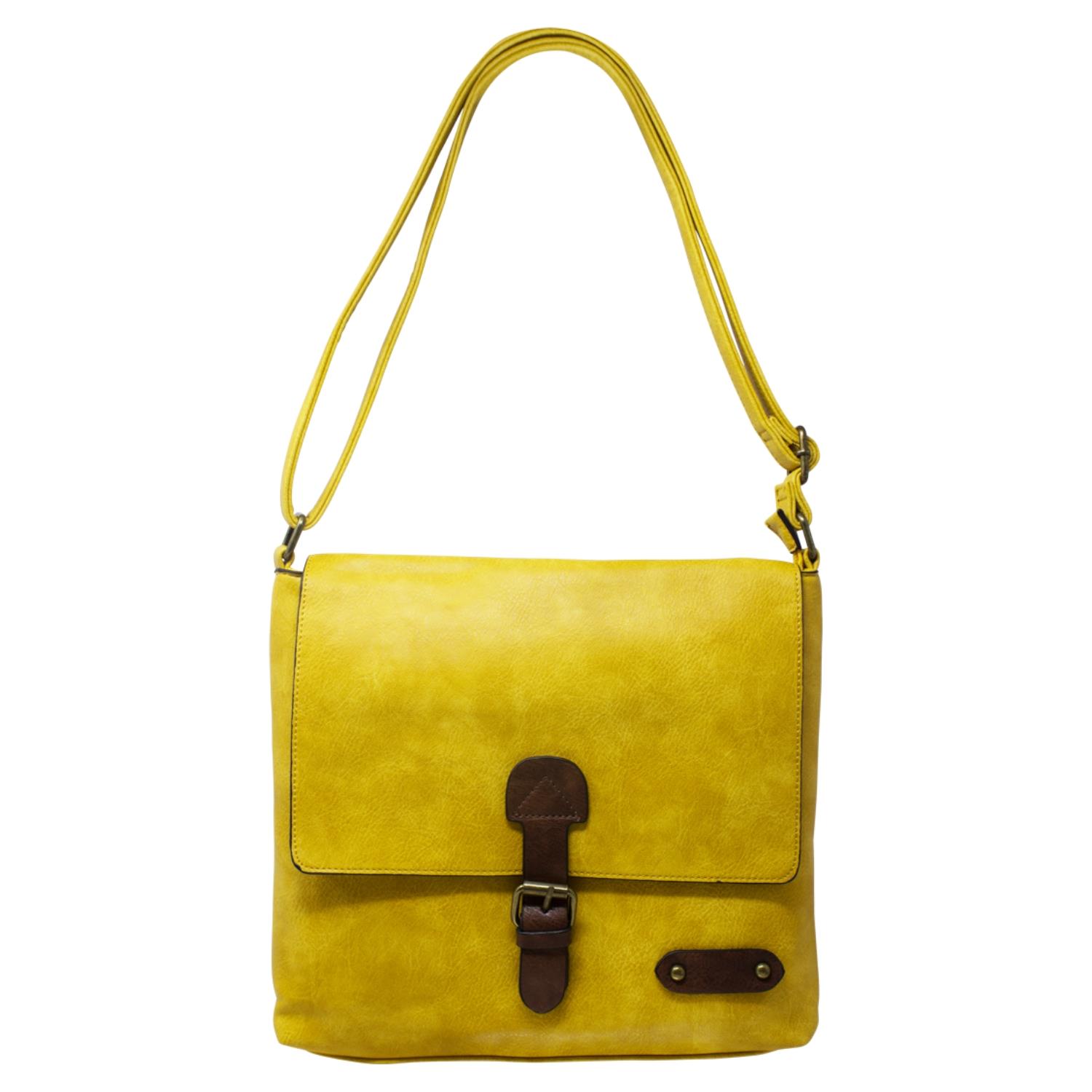 Unisex Adjustable Strap Crossbody Shoulder Bag Spacious Design Casual Handbag - Picture 41 of 56