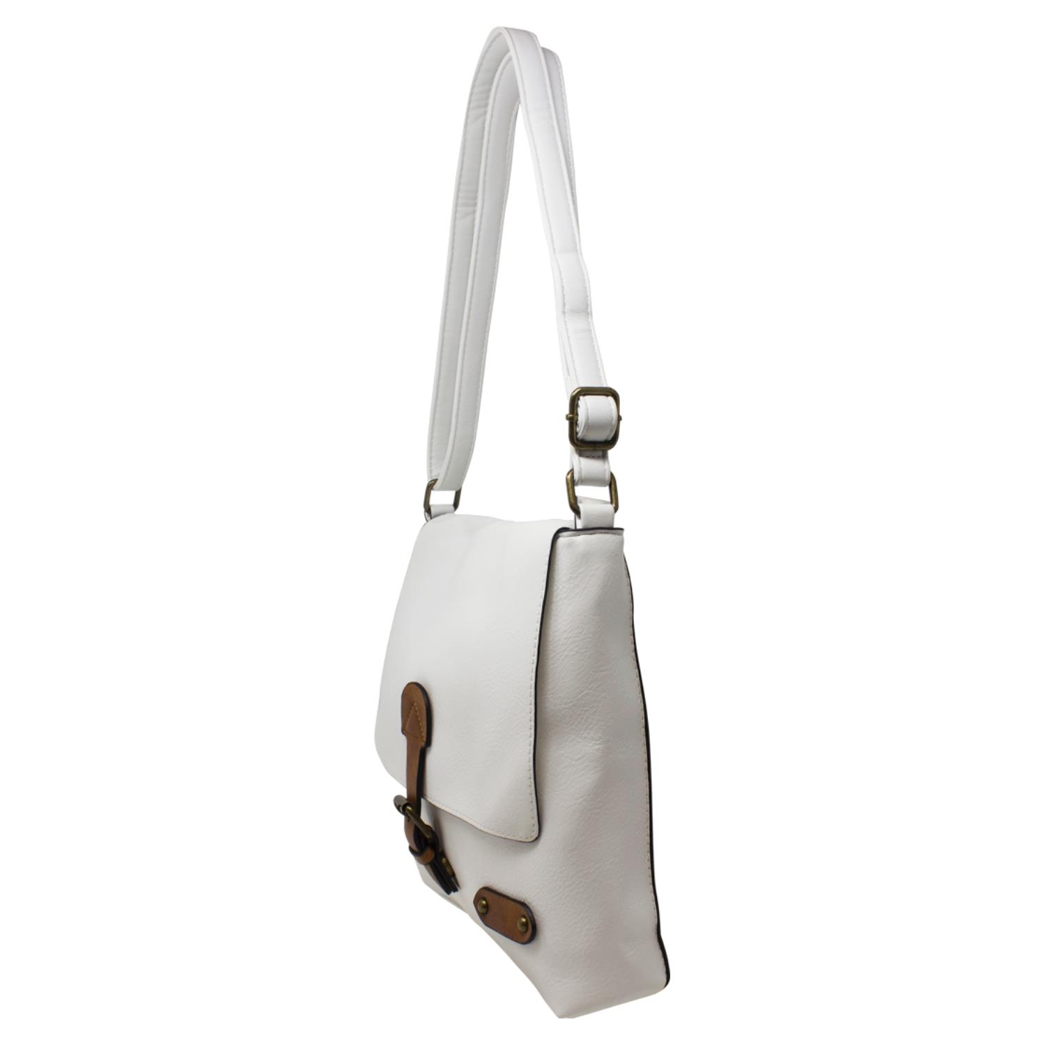 Unisex Adjustable Strap Crossbody Shoulder Bag Spacious Design Casual Handbag - Picture 56 of 56