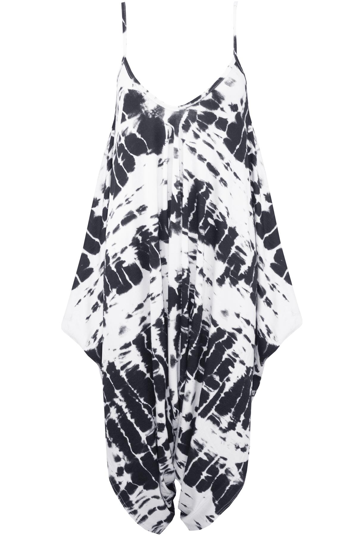 Women Ladies Stripes Lagenlook Italian Drape Baggy Harem Dress Playsuit Jumpsuit - Picture 9 of 41