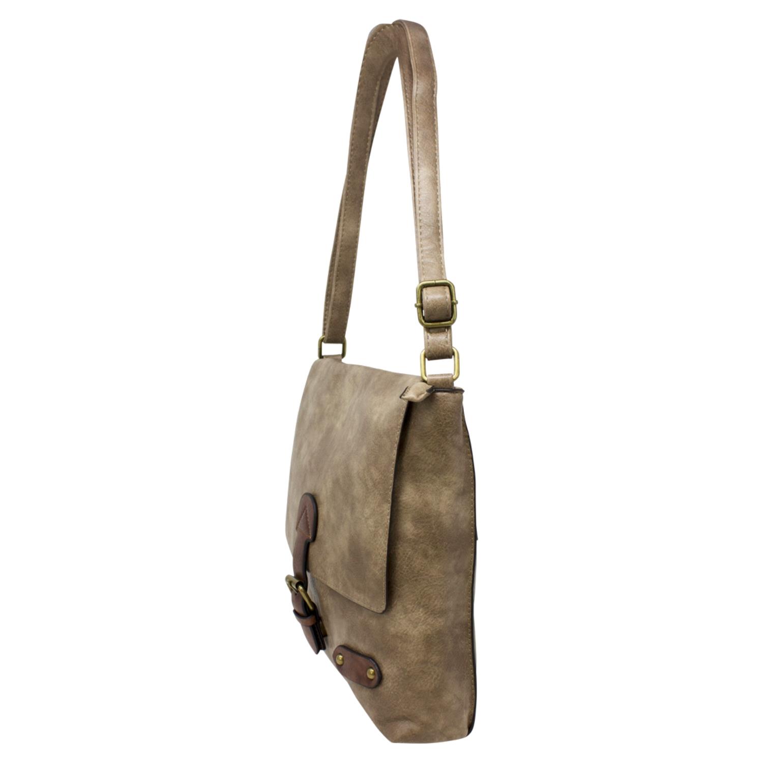 Unisex Adjustable Strap Crossbody Shoulder Bag Spacious Design Casual Handbag - Picture 30 of 56