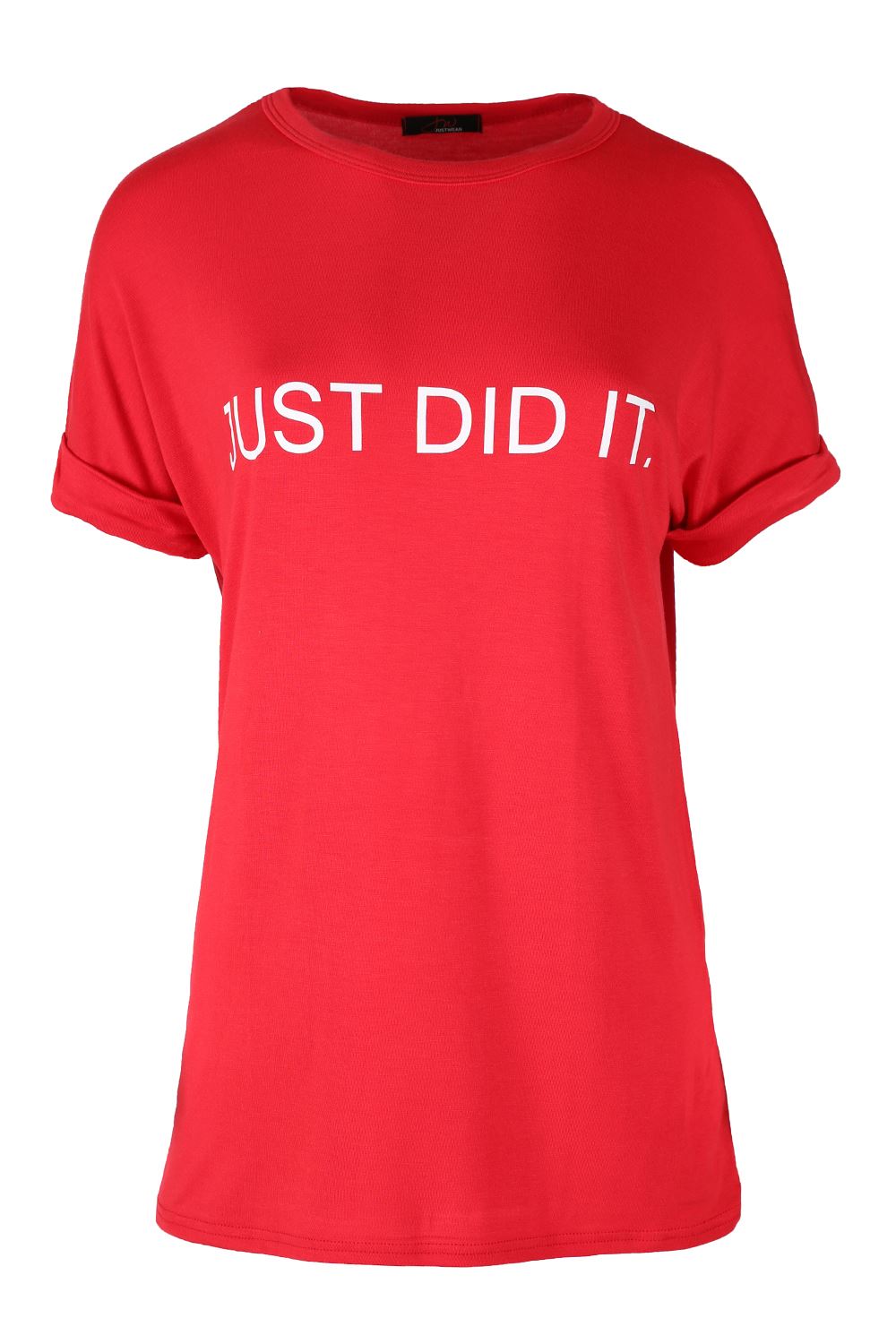 Damen Frauen Just Do It Later USA Varsity Oversize T-Shirt Übergröße Baggy Top - Bild 10 von 49