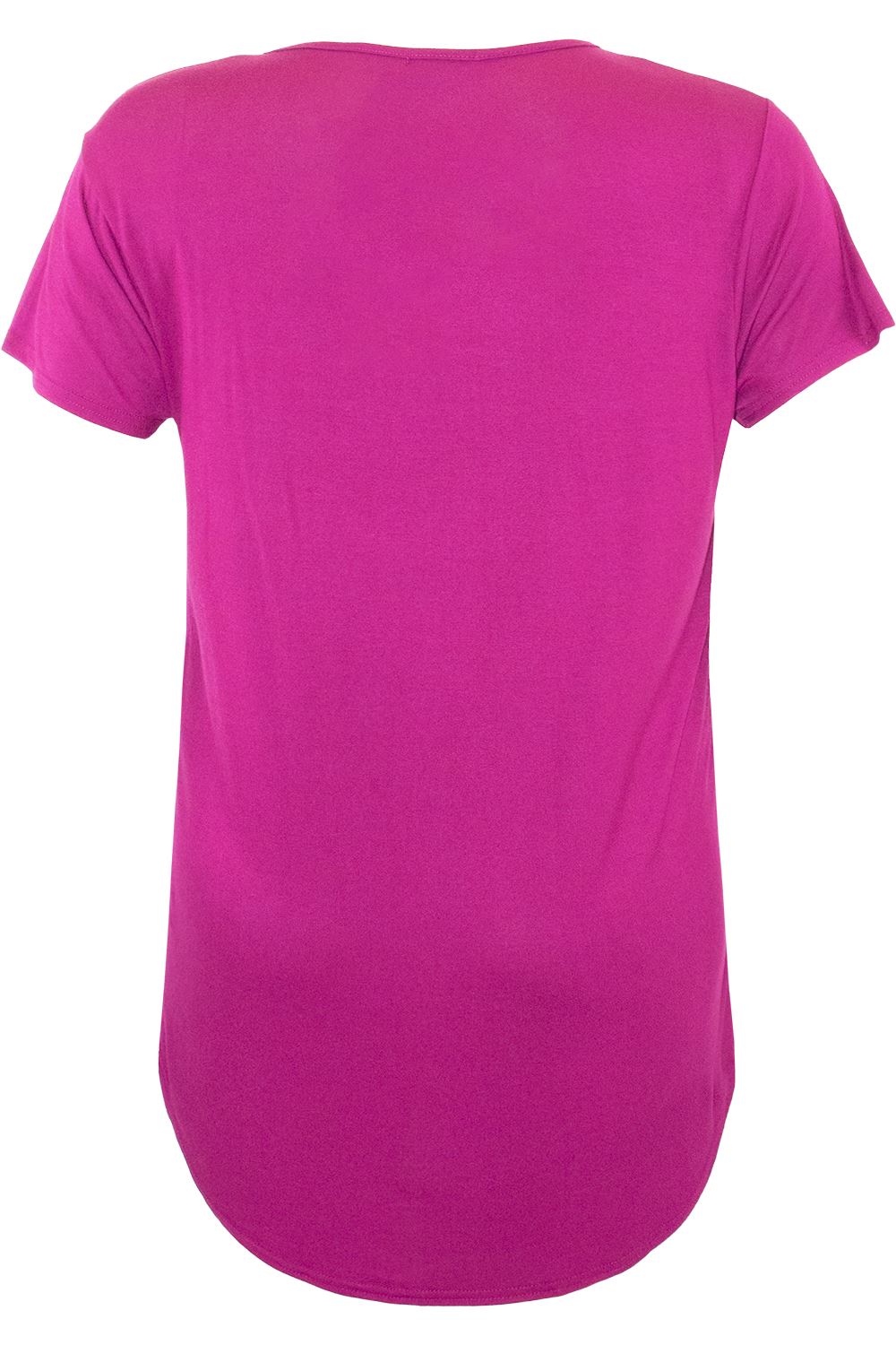 Plus Size Ladies Womens Short Sleeve CONTAINS PROSECCO Curved Hem T Shirt Dress