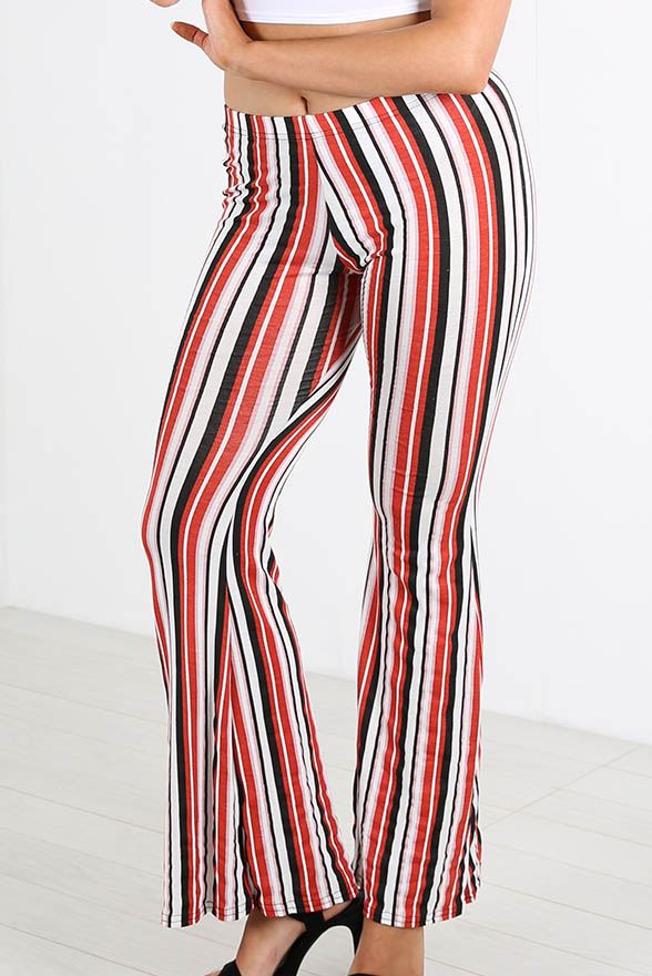 Kids Children Print Palazzo Wide Leg Trousers Flared Legging Pant Age 5-13 Years - Picture 7 of 38
