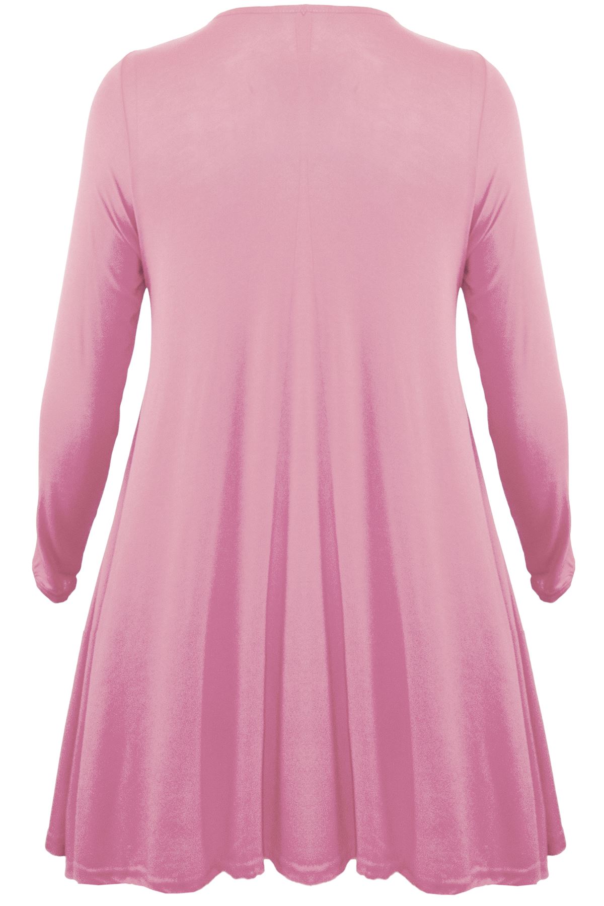 Mini Bodycon Ladies Lace Up Eyelet Flared Womens Plus Size V Neck Swing Dress - Picture 19 of 30