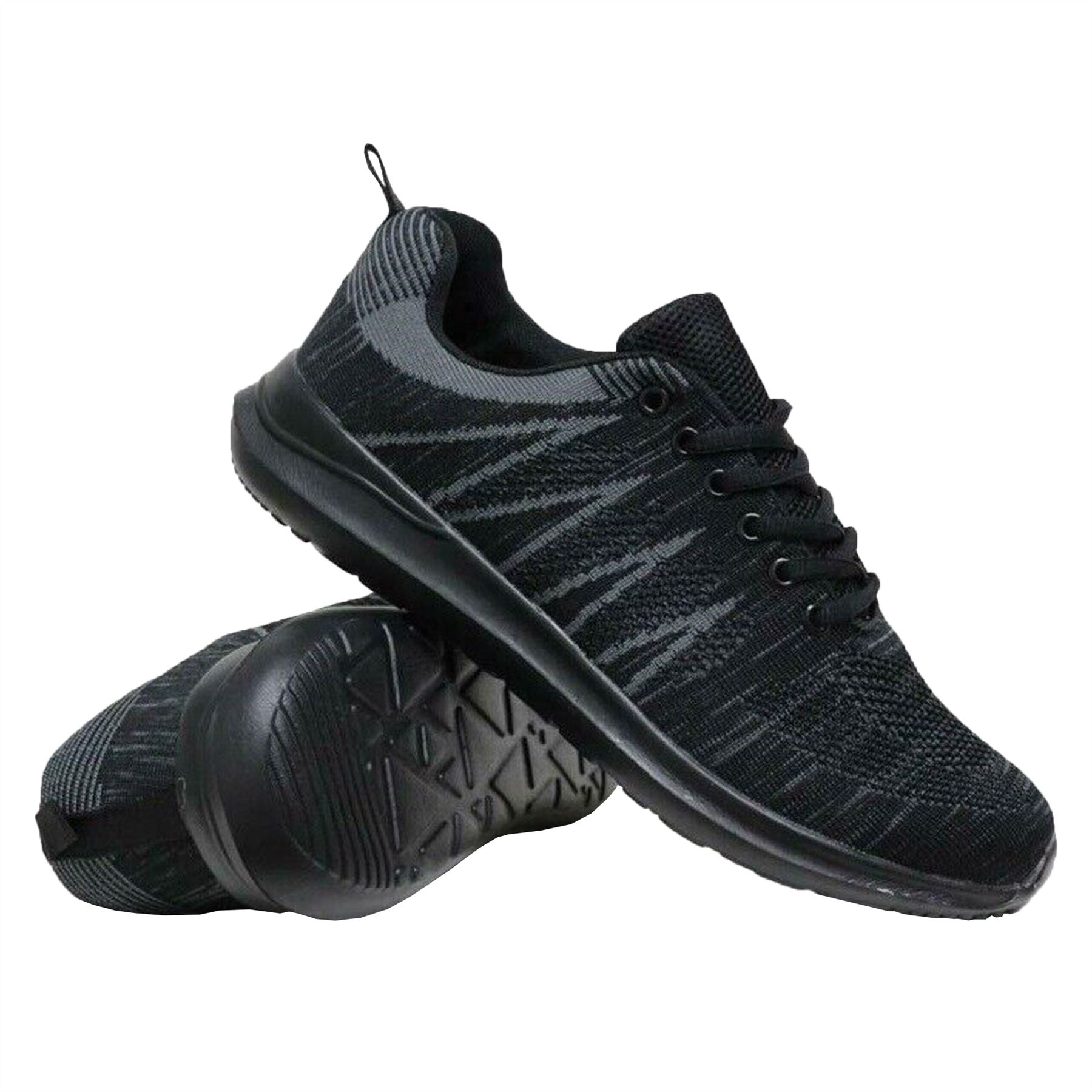 Mens Walking Running Trainers Lightweight Memory Foam Fitness Gym Sports Shoes - Picture 3 of 5