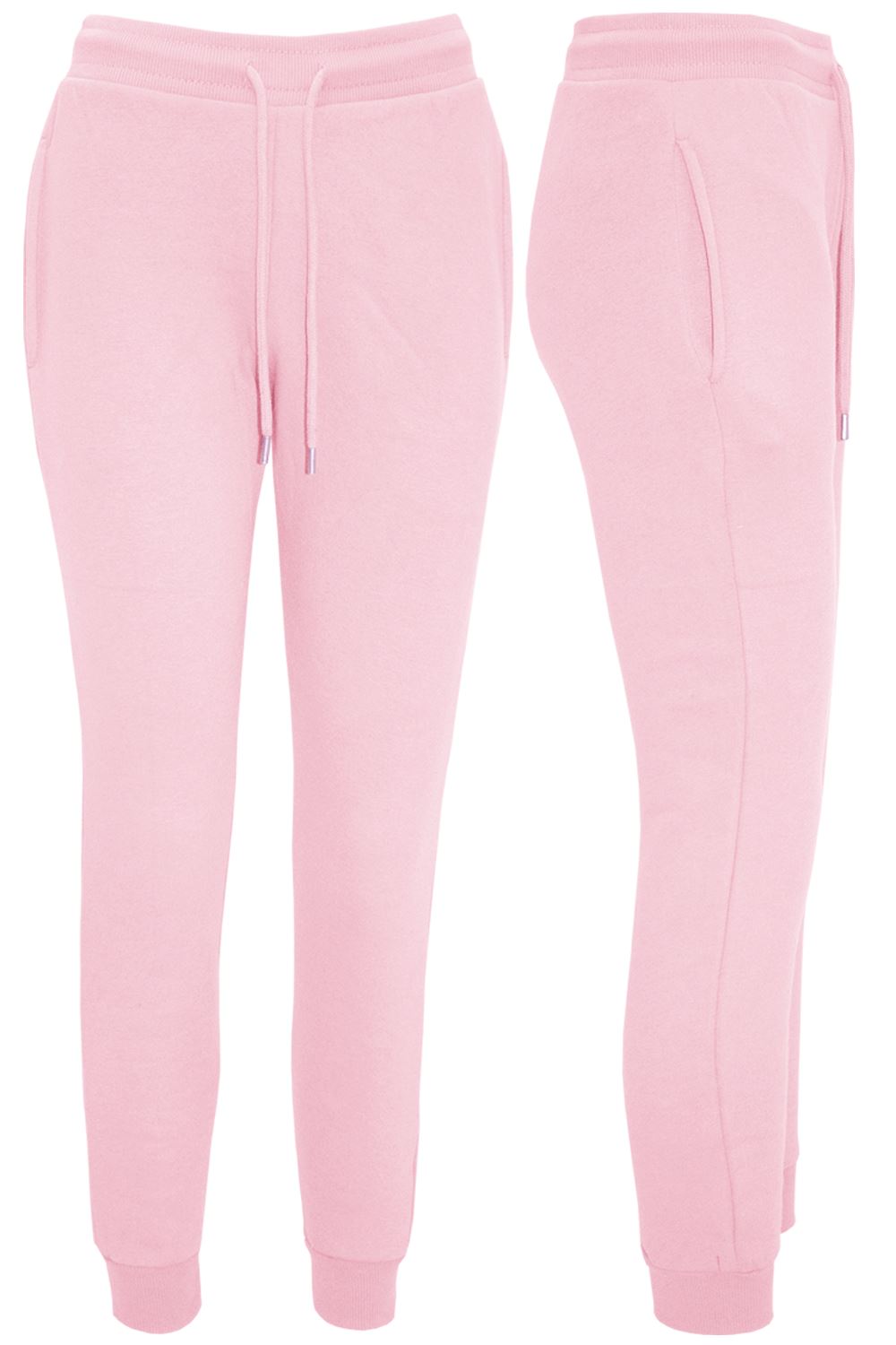 Damen Frauen Fleece Hose Slim Hose Gerippt Elastisch Hohe Taille Unterteil Hose - Bild 42 von 63