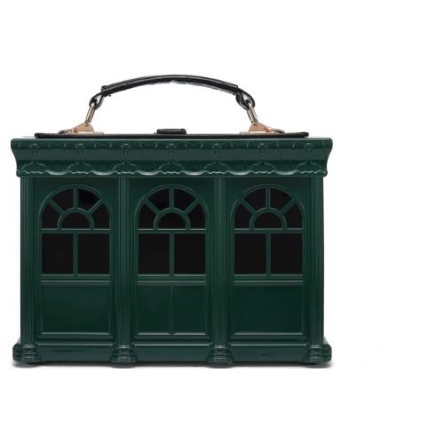 Creative Little Shop Window Hardshell Crossbody Grab Bag Purse for Women - Picture 18 of 42