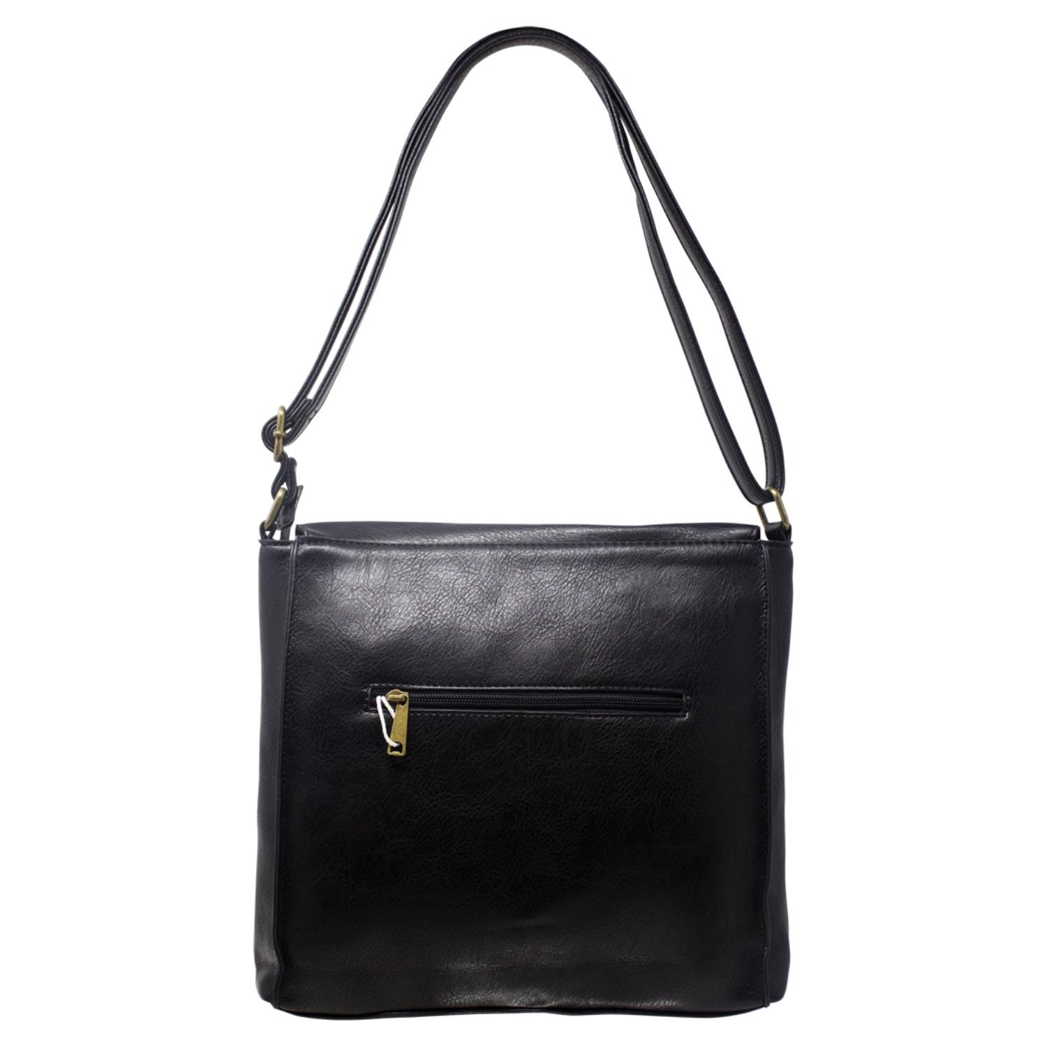 Unisex Adjustable Strap Crossbody Shoulder Bag Spacious Design Casual Handbag - Picture 8 of 56