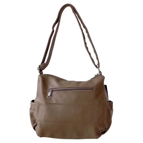 Womens Crossbody Handbag Ladies Quilted Shoulder Bag Multiple Zips Lightweight - Picture 27 of 28