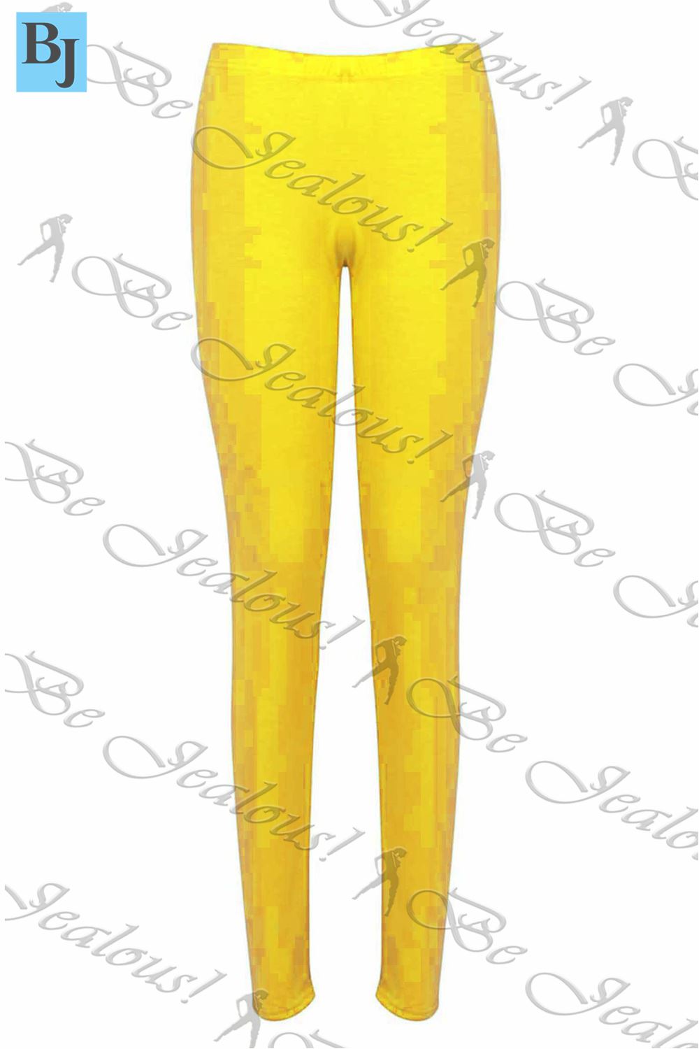 Womens Ladies Plain Basic Full Ankle Length Stretch Jeggings Leggings Trousers - Picture 81 of 196