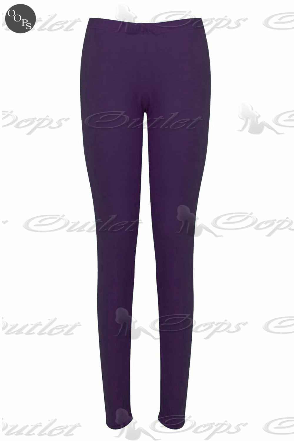 Womens Ladies Plain Basic Full Ankle Length Stretch Jeggings Leggings Trousers - Picture 92 of 196