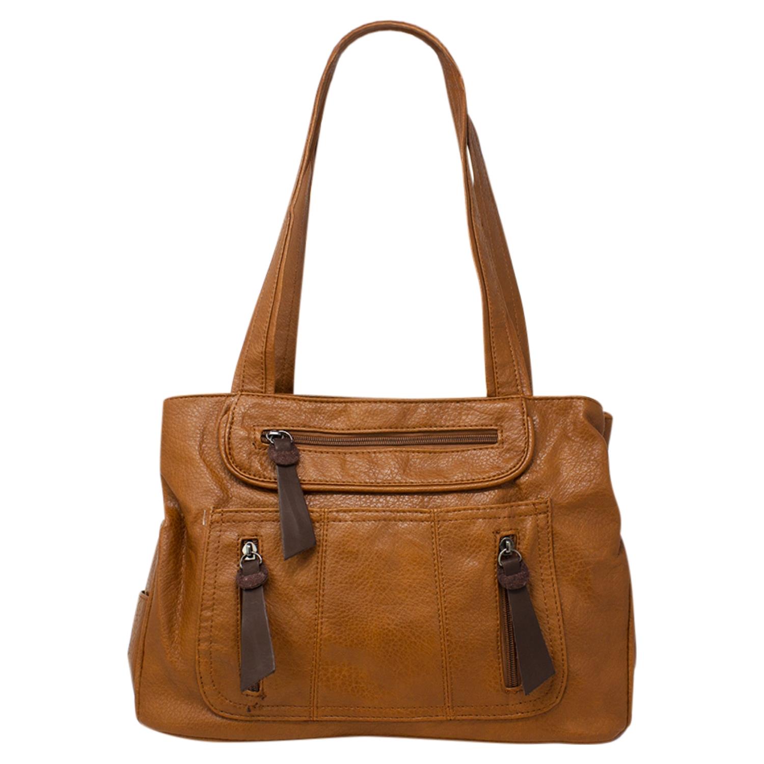 Ladies Shoulder Bag with Organised Pockets Multi Compartments Women Work Handbag - Picture 18 of 27
