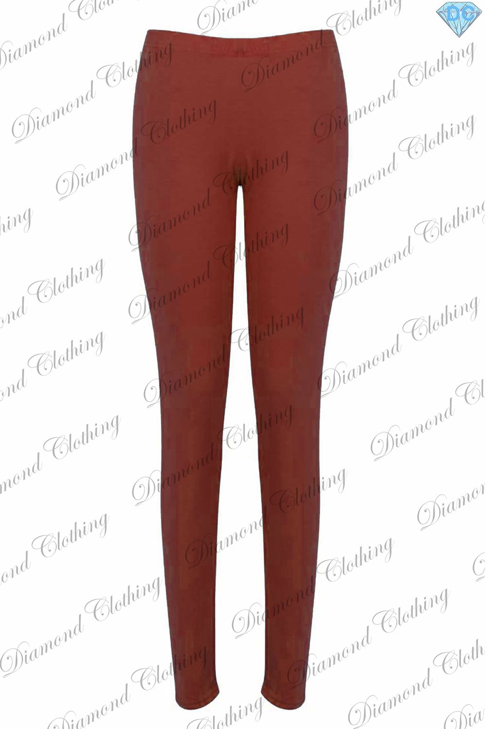 Womens Ladies Plain Basic Full Ankle Length Stretch Jeggings Leggings Trousers - Picture 32 of 196