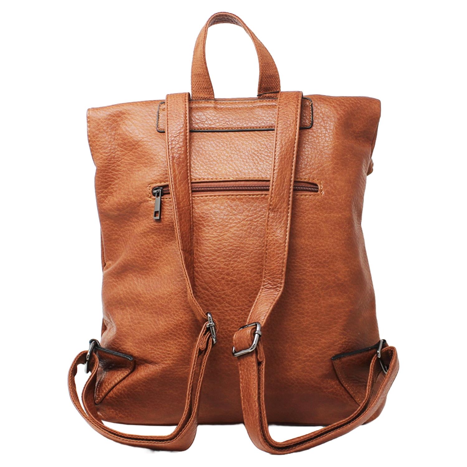 Secure Fold Over Anti Theft Backpack Unisex Rucksack Ideal for Work and Leisure - Picture 12 of 31
