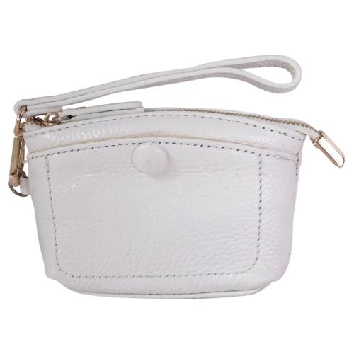 Stylish Wristlet Bag Ladies Small Handbag Faux Leather Womens Purse Zip Pocket - Picture 4 of 40