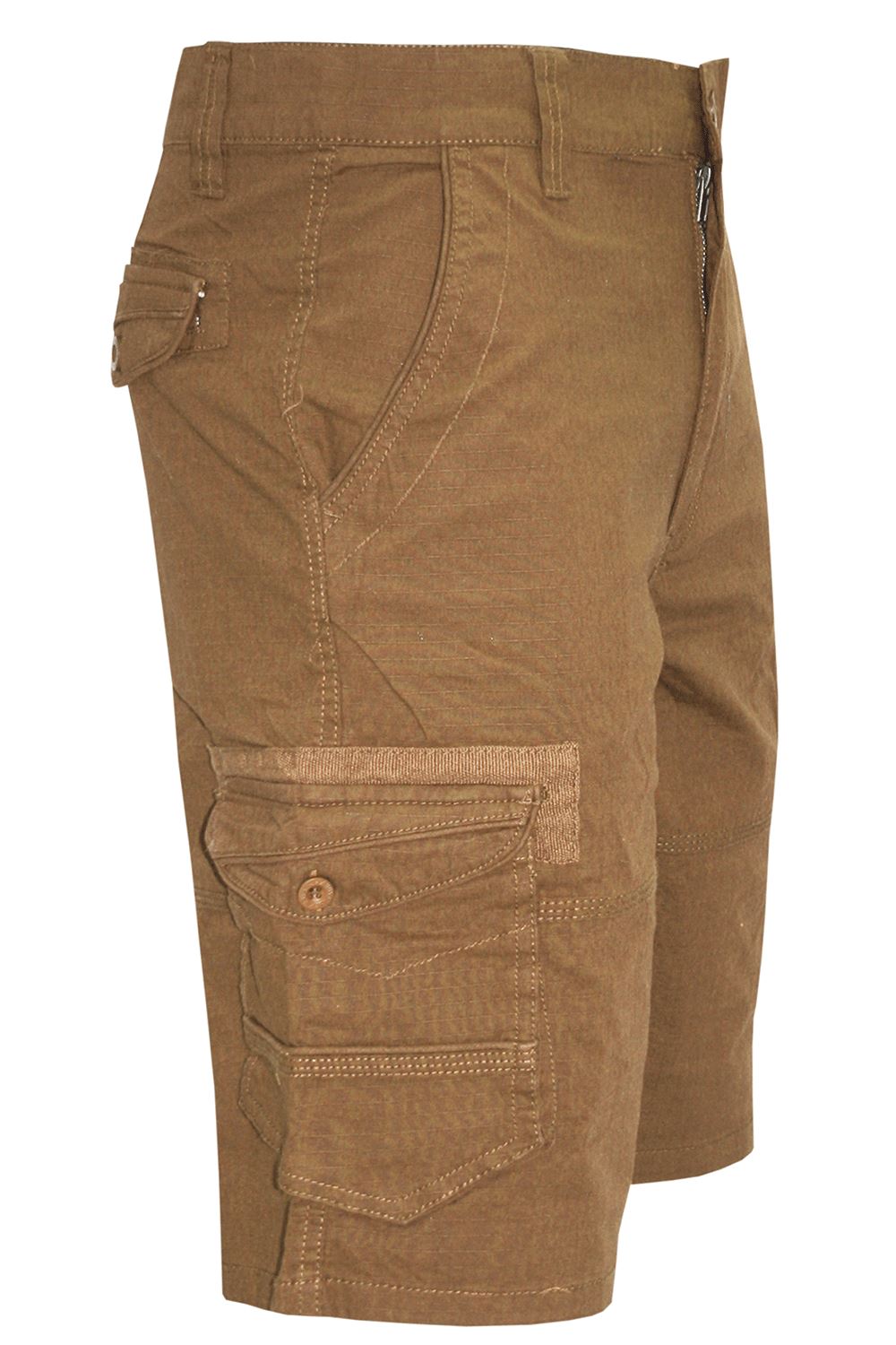 Airwalk Mens Combat Knee Length Summer Pants Zip Up Single Pocket Cargo