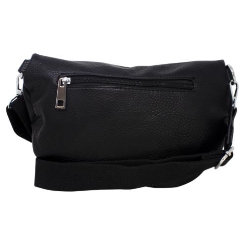 Everyday Travel PU Leather Bum Bag with Zip Pockets, Womens Waist Belt Handbag - Picture 3 of 11