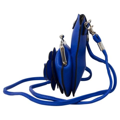 Womens Camellia Phone And Coin Pouch Mini Crossbody Shoulder Handbag Purse - Picture 31 of 37