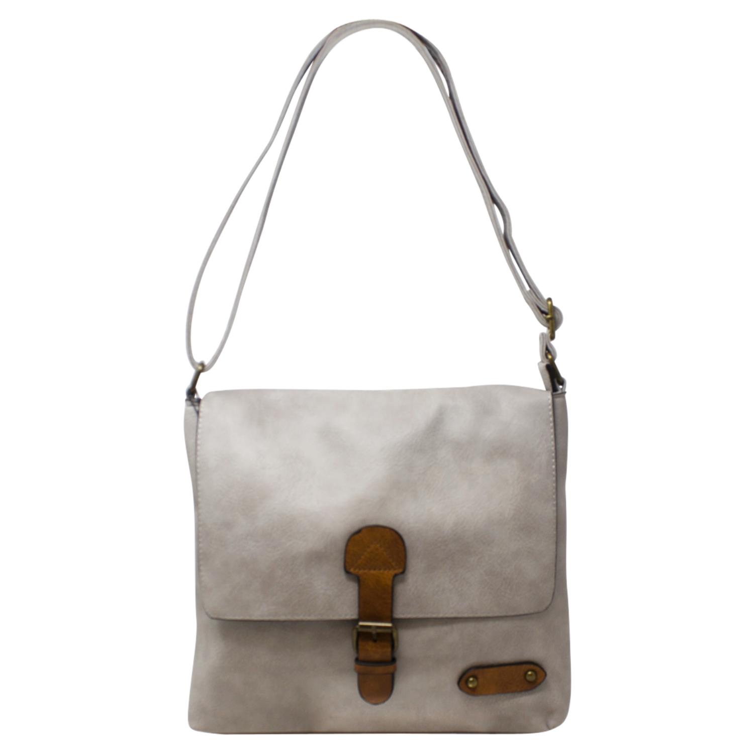 Unisex Adjustable Strap Crossbody Shoulder Bag Spacious Design Casual Handbag - Picture 38 of 56