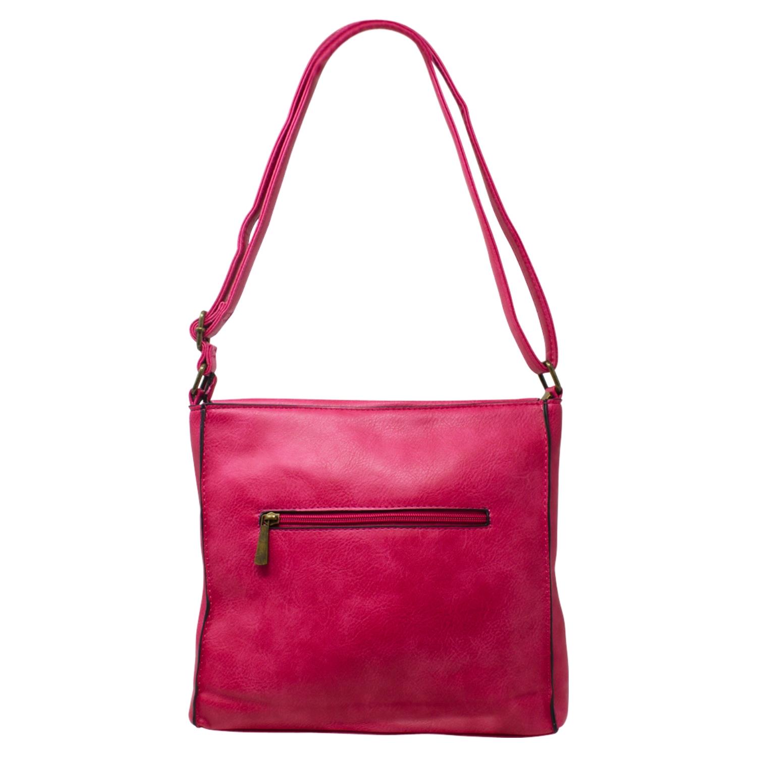 Unisex Adjustable Strap Crossbody Shoulder Bag Spacious Design Casual Handbag - Picture 49 of 56