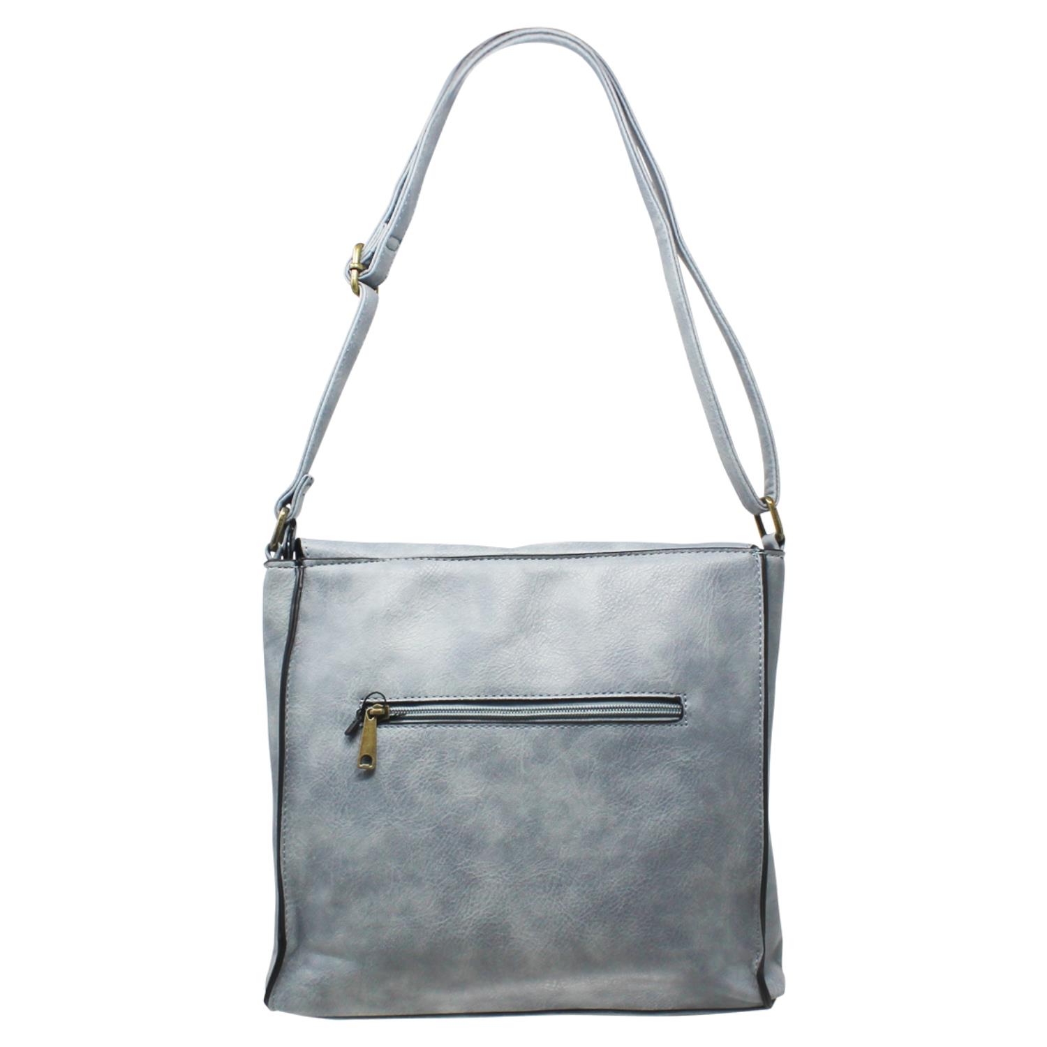Unisex Adjustable Strap Crossbody Shoulder Bag Spacious Design Casual Handbag - Picture 52 of 56