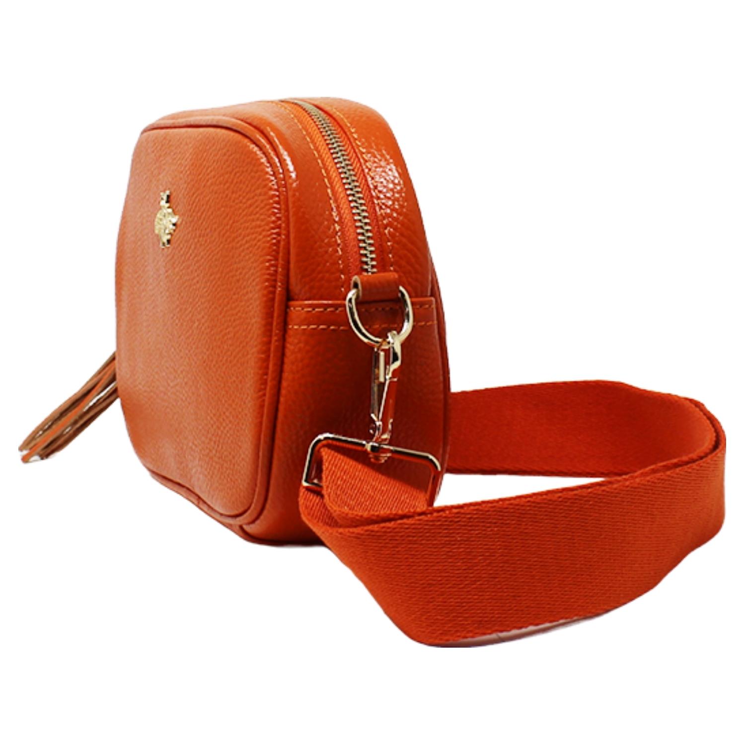 Real Leather Small Crossbody Bag Women Shoulder Handbag with Bee Decor - Picture 32 of 47