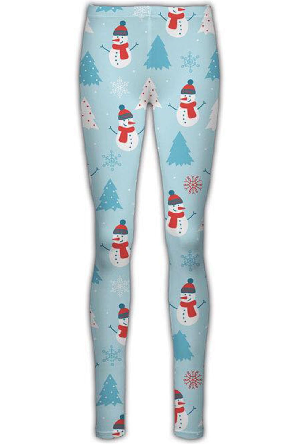 Ladies Womens Xmas Santa Reindeer Tartan Christmas Candy Stick Jeggings Leggings - Picture 12 of 40