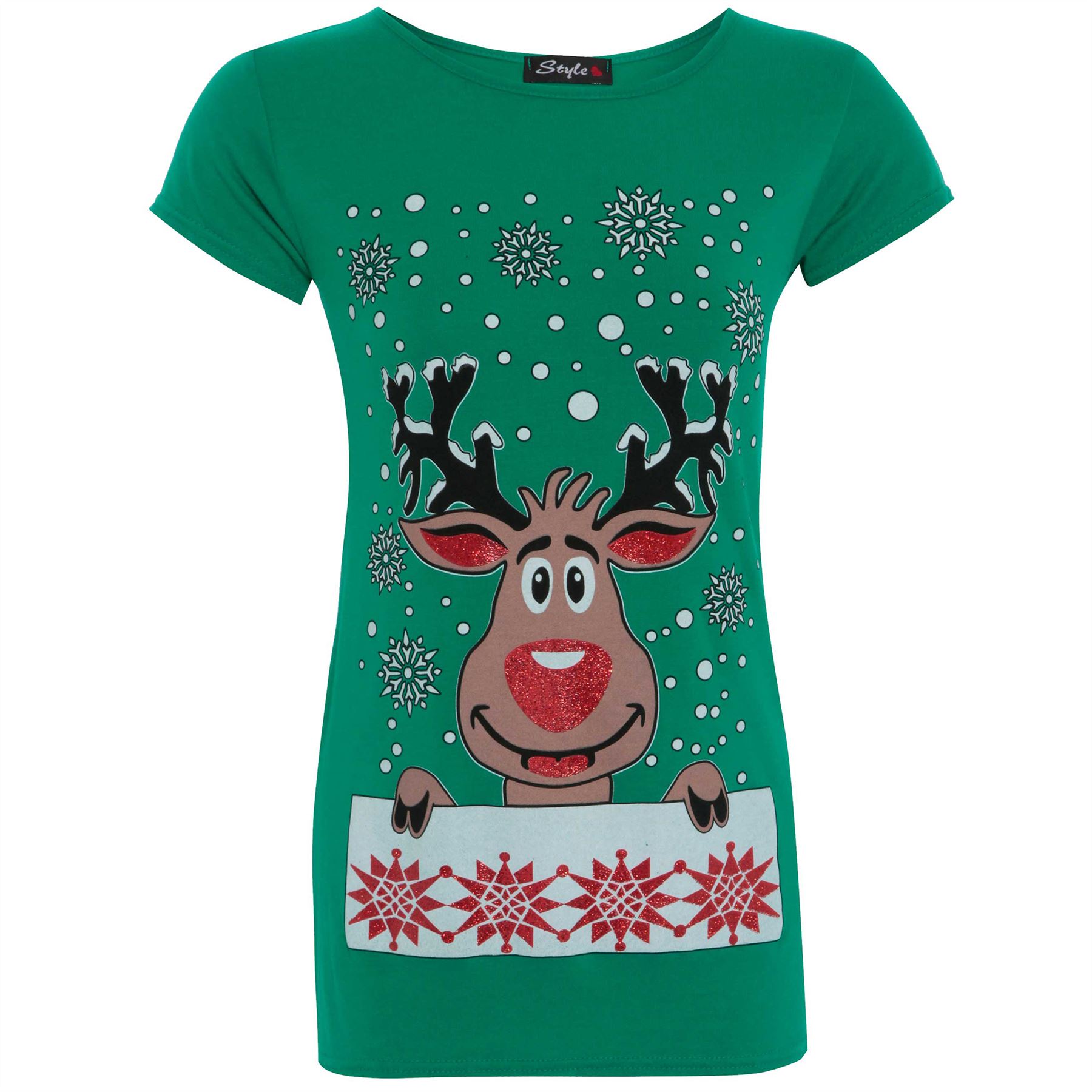 ladies sweatshirt women christmas jumper santa christmas reindeer dress