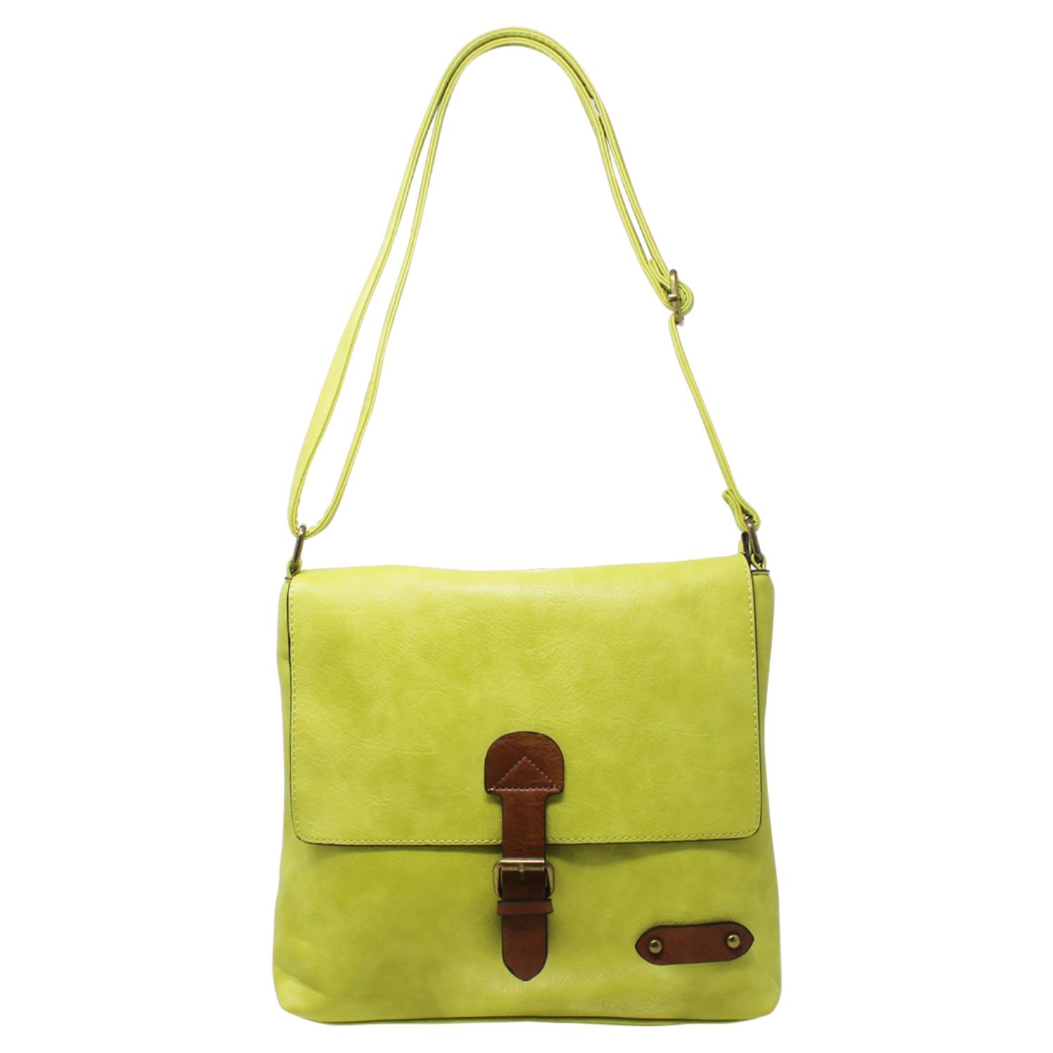 Unisex Adjustable Strap Crossbody Shoulder Bag Spacious Design Casual Handbag - Picture 25 of 56