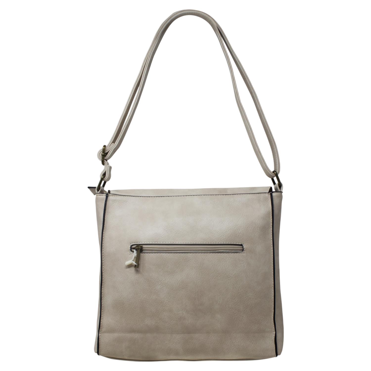 Unisex Adjustable Strap Crossbody Shoulder Bag Spacious Design Casual Handbag - Picture 4 of 56