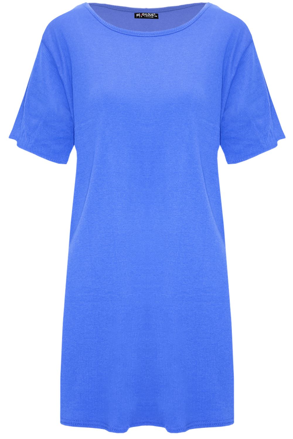 Womens Ladies Pyjamas Dress Smile Nightshirt Nightie PJ Night Wear T Shirt Dress - Picture 11 of 38