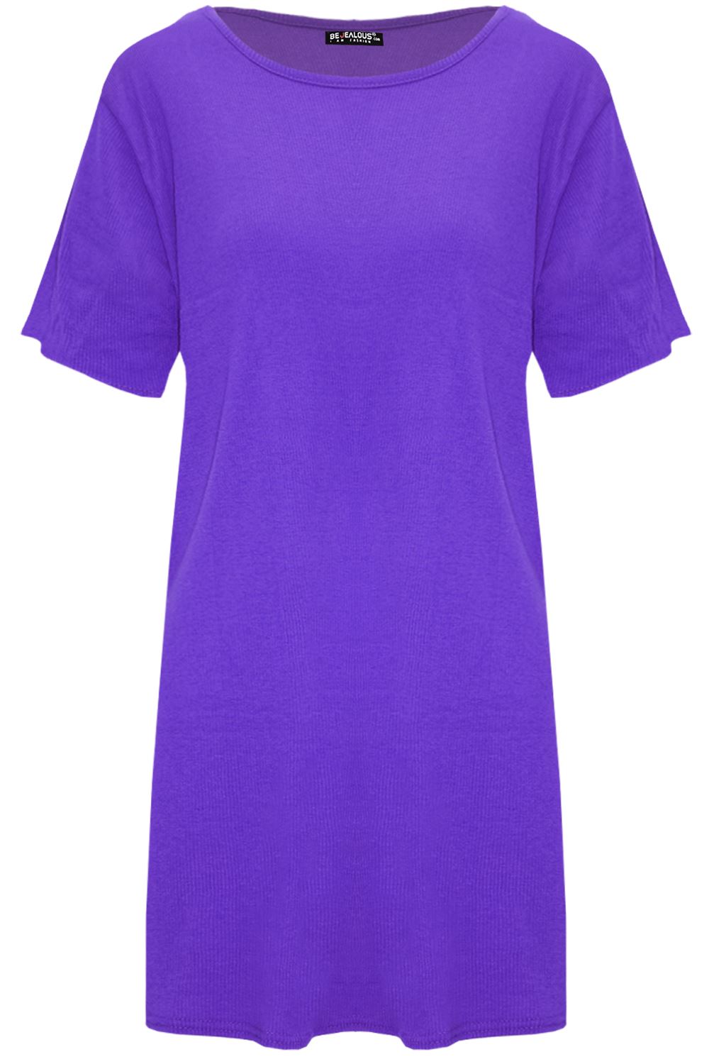 Womens Ladies Pyjamas Dress Smile Nightshirt Nightie PJ Night Wear T Shirt Dress - Picture 10 of 38