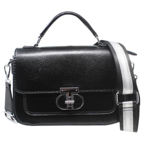 Chic Ladies Metallic Satchel Bag with Adjustable Crossbody Strap, Small Purse - Picture 2 of 32