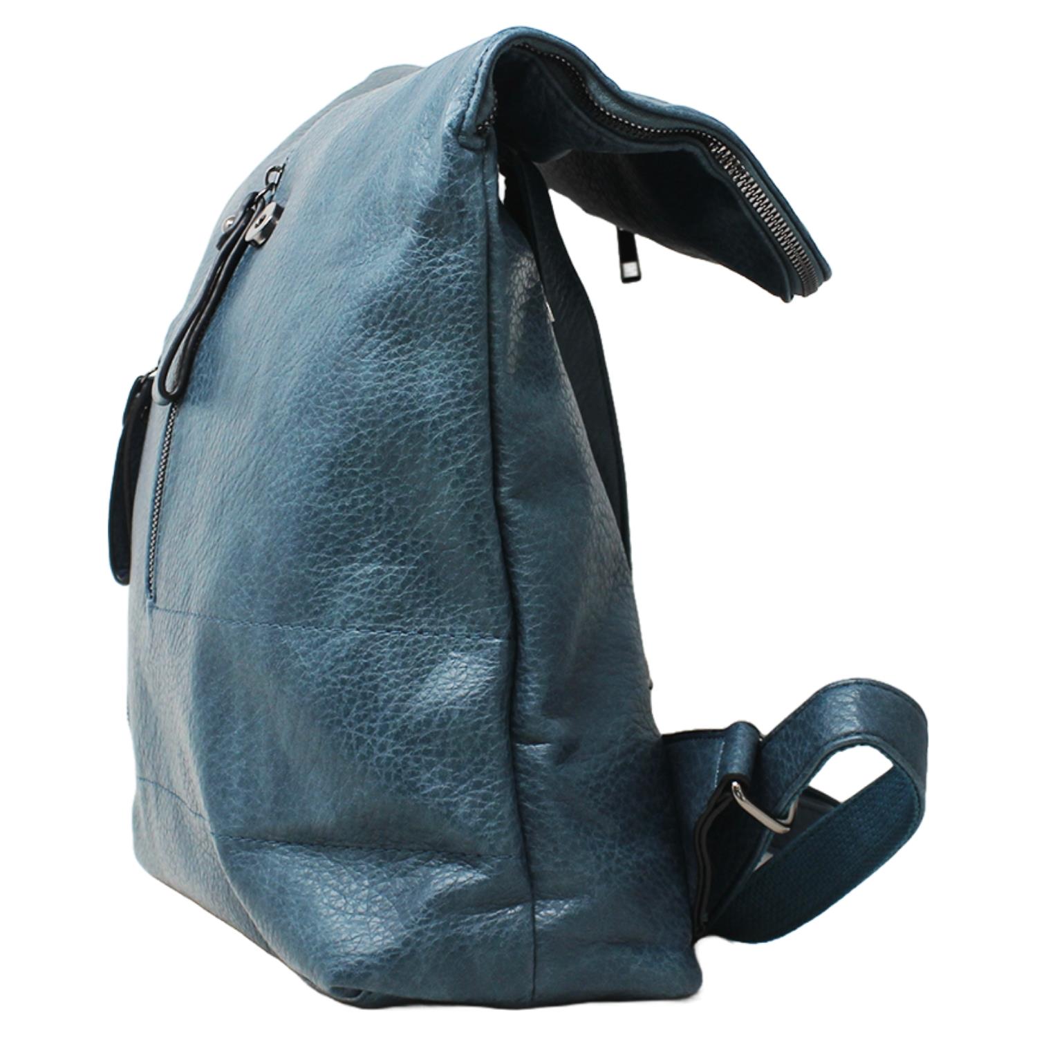 Secure Fold Over Anti Theft Backpack Unisex Rucksack Ideal for Work and Leisure - Picture 19 of 31